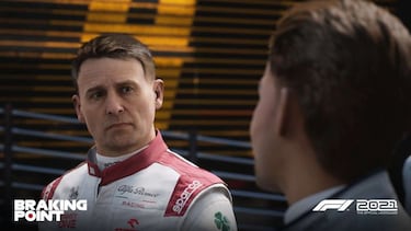 F1 2021 presenta a los protagonistas de Braking Point, su modo historia