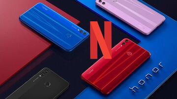 Los móviles Honor ya reproducen Netflix en HD empezando por el Honor 8X