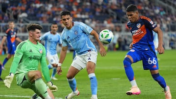 Alonso Martínez ya es parte del linaje goleador de NYCFC junto a Villa y Castellanos.
