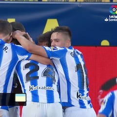 Resumen y goles del Villarreal vs. Real Sociedad de la Liga Santander