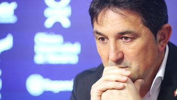 Braulio Vázquez durante una rueda de prensa.