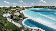 La piscina de ola con tecnolog&iacute;a Wavegarden que se construir&aacute; en Willow Lakes, Fort Pierce (Florida, Estados Unidos).