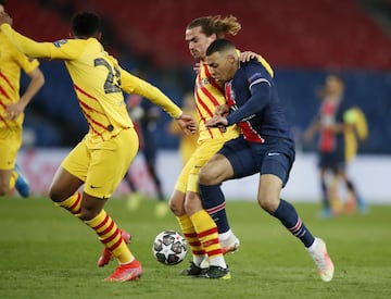 Kylian Mbappé y Antoine Griezmann.