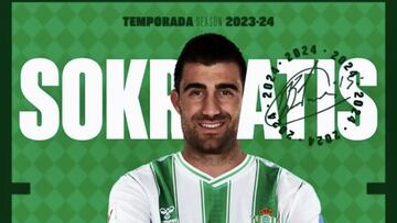 Sokratis, fichado.