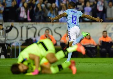 Claudio Beauvue's late winner for Celta against Krasnodar.