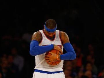 Carmelo Anthony de lo New York Knicks.