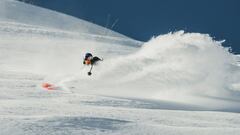 Fabian Lentsch skis fresh snow in Shemshak, Iran on March 15, 2020 // Florian Breitenberger / NINE&amp;ONE / Red Bull Content Pool // SI202201310203 // Usage for editorial use only // 