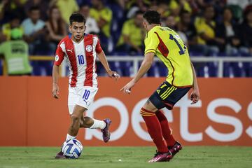 Colombia y Paraguay se enfrentaron en el estadio Pascual Guerrero.