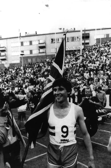 El 17 Julio de 1979 batió el récord de mundo de la milla en Oslo