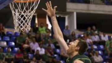 Fran V&aacute;zquez, jugador del Unicaja.