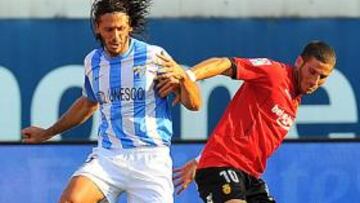 Ante el Málaga, en sábado.