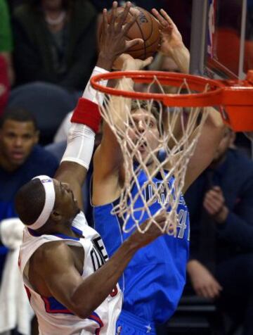 El jugador de los Clippers Paul Pierce.