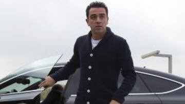 Xavi sigue siendo el referente en el juego del Barça.