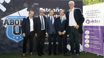 Buyo y Romay, en la presentación de la campaña Abono Cero.