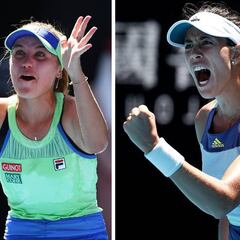 Muguruza, a un paso en Melbourne de la triple corona