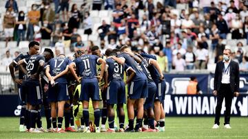 El equipo franc&eacute;s, Girondins de Burdeos, cae en la Ligue 1 por un marcador final de 2-0