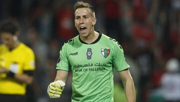 Ignacio González fue uno de los héroes de Palestino en Medellín. Hace casi tres meses, sufría el descenso con San Luis.