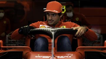 Carlos Sainz (Ferrari). Estambul, Turquía. F1 2021.