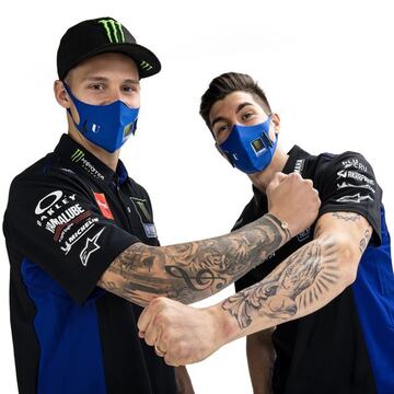 Fabio Quartararo y Maverick Viñales.