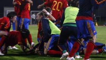 Vero Boquete mete a España en la Euro en el minuto 122