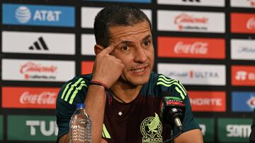 Jaime Lozano during the Mexican National Team (Mexico) Press conference prior to the friendly preparation match against Brazil, at Kyle Field Stadium, on June 07, 2024, College Station, Texas United States.