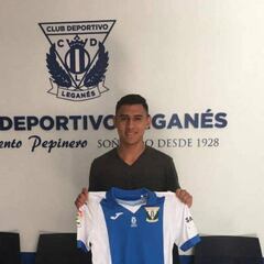 Salvadoreño fue presentado con el Leganés de España