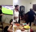 ¡Fans casi destruyen su casa por un gol fallido de su equipo!