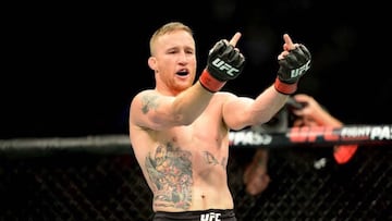 El campeón BMF de la UFC Justin Gaethje.