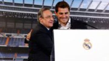 Florentino: "Iker Casillas se va porque él así lo ha querido"