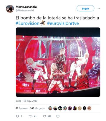 Los mejores memes de la gala de Eurovisión