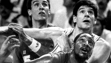 11/02/17 FOTOGRAFIAS PERTENECIENTES AL FOTOGRAFO RAUL CANCIO SELECCION CON MOTIVO DE UNA EXPOSICION QUE RECOJE 50 AÑOS DEL FUTBOL
REAL MADRID - BARCELONA
EPI FERNANDO MARTIN Y NORRIS
PUBLICADA 13/02/17 NA MA20 1COL