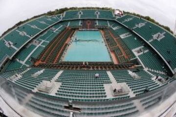 La jornada de Roland Garros aplazada por la lluvia