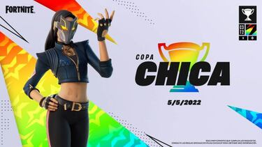 Copa de Chica en Fortnite: cómo participar y conseguir gratis su skin
