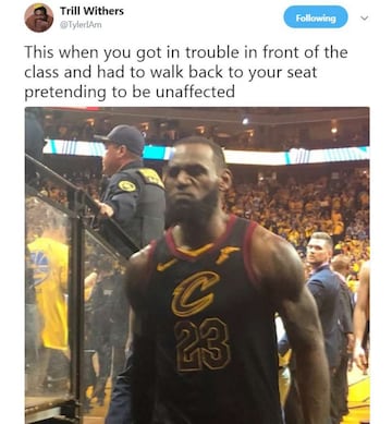 Los mejores memes del despiste de JR Smith frente a los Warriors