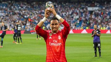 El guardameta costarricense será suplente del belga por primera vez desde la llegada del ex arquero del Chelsea a la Casa Blanca. ¿Se terminó su era?