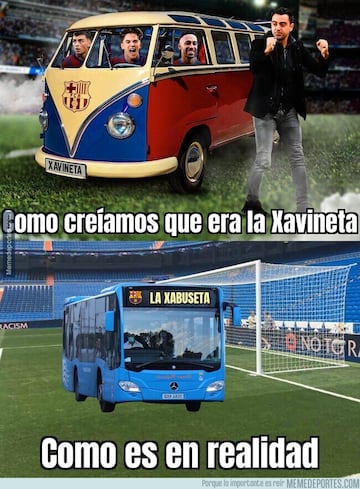 Los memes, sin piedad con la derrota del Real Madrid en el Clásico