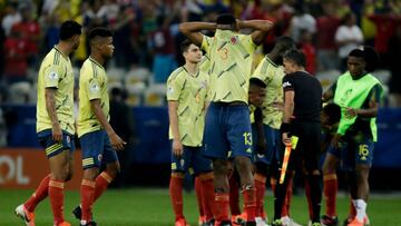Selección Colombia en la Copa América.