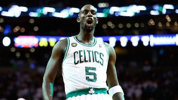 On July 31, 2007, Kevin Garnett traded the Wolves for the Celtics in the biggest trade ever. 11 months later, he won the championship ring.