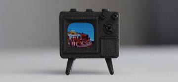 Televisor en miniatura