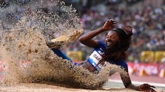 A mano armada, fue atracada Caterine Ibargüen en Medellín