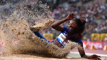 Caterine Ibarg&uuml;en, deportista colombiana. 