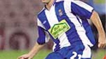 Jarque debutó ante el Atlético.