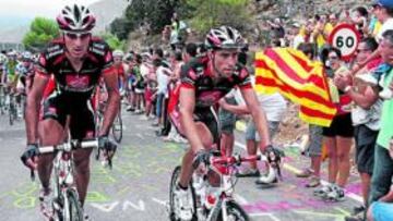 <b>AFICIÓN. </b>Hubo mucha gente en Aitana. Abajo, Valverde y Samuel.