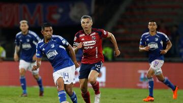 Independiente Medellín y Millonarios abrieron el grupo B de la Liga BetPlay 2023-I en el estadio Atanasio Girardot.