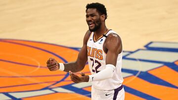 DeAndre Ayton, durante el New York Knicks-Phoenix Suns.
