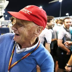 Hamilton, afectado por Lauda, no acudió a la rueda de prensa