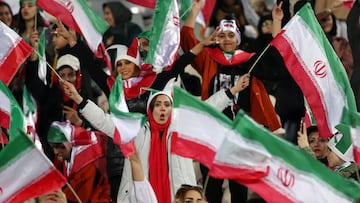 Irán afición
