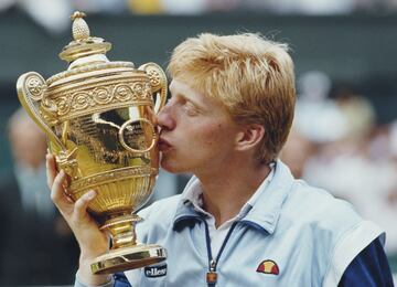 El tenista alemán también figura como uno de los grandes deportistas precoces tras proclamarse campeón de Wimbledon en 1985 con 17 años y 7 meses y revalidar el título tan solo un año después. Becker cosechó 49 títulos, entre los que destacan su tercer Wimbledon en 1989, un US Open en 1989 y dos Open de Australia en 1991 y 1996.
