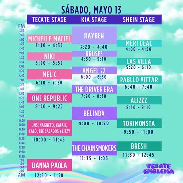 Festival Tecate Emblema 2023: Danna Paola, Kabah y más artistas se suman, tras cancelación de Enrique Iglesias