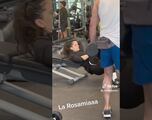 Vídeo: Rosalia es captada en en gimnasio de la colonia roma